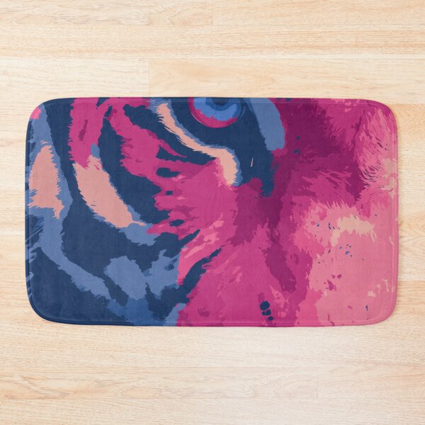 Item preview, Pink Tiger Wall Art Print for Contemporary Home Decor | Bold Modern Animal Poster designed and sold by MarkedArtPrints.