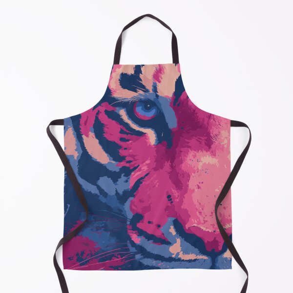 Item preview, Pink Tiger Wall Art Print for Contemporary Home Decor | Bold Modern Animal Poster designed and sold by MarkedArtPrints.