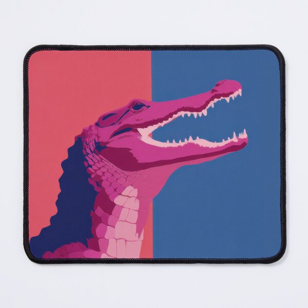 Item preview, Modern Crocodile Wall Art Print for Contemporary Home Decor | Bold Wildlife Poster designed and sold by MarkedArtPrints.