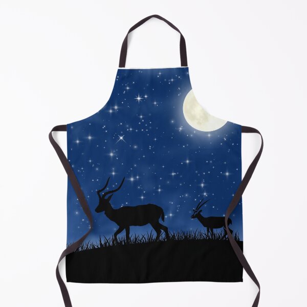 Item preview, Enchanting Moonlight Gazelle Night | Dreamy Wildlife Nature Art Nature Lover designed and sold by Art IN Pack.