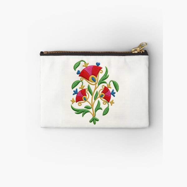 Item preview, Uzbekistan Suzani Floral Embroidery  designed and sold by Vicky Brago-Mitchell®.