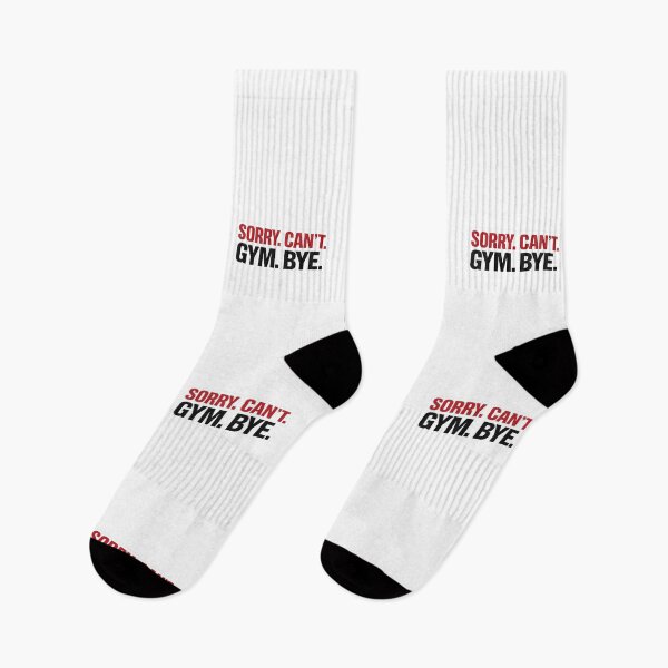 Item preview, Sorry Can't Gym Bye Funny Workout Quote designed and sold by Digistore1221.