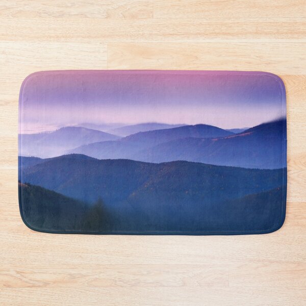 Item preview, Mountaintop Sunset With Dreamlike Blur Aesthetic Digital Art designed and sold by DEC02.