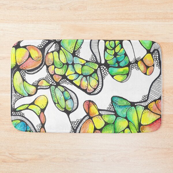 Item preview, Tangled Vines Abstract Watercolor and Linework designed and sold by Color Splash Creations.