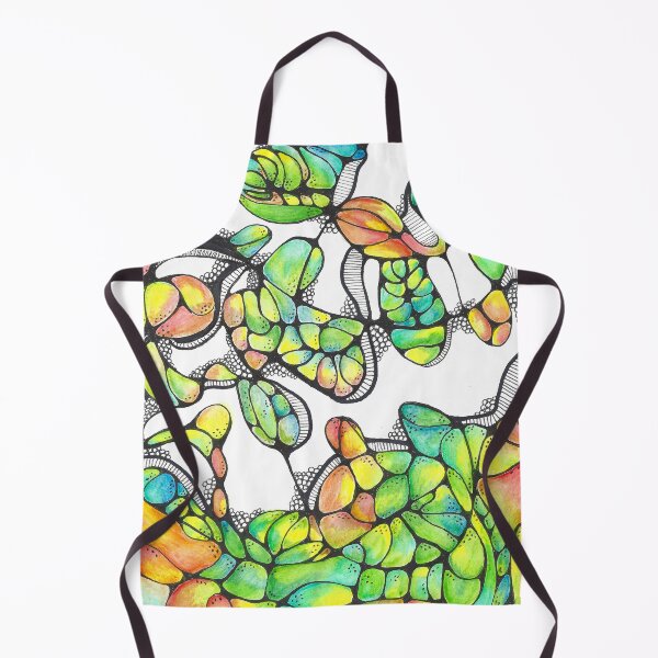 Item preview, Tangled Vines Abstract Watercolor and Linework designed and sold by Color Splash Creations.