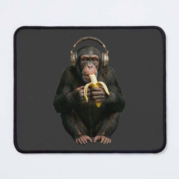 Item preview, Cybernetic Monkey Music Hybrid Sound Design Analog Digital Banana Art designed and sold by MCVersa2026.