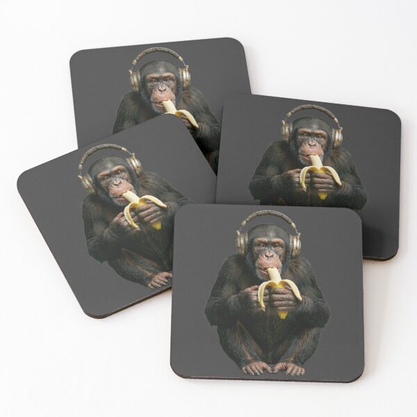 Item preview, Cybernetic Monkey Music Hybrid Sound Design Analog Digital Banana Art designed and sold by MCVersa2026.