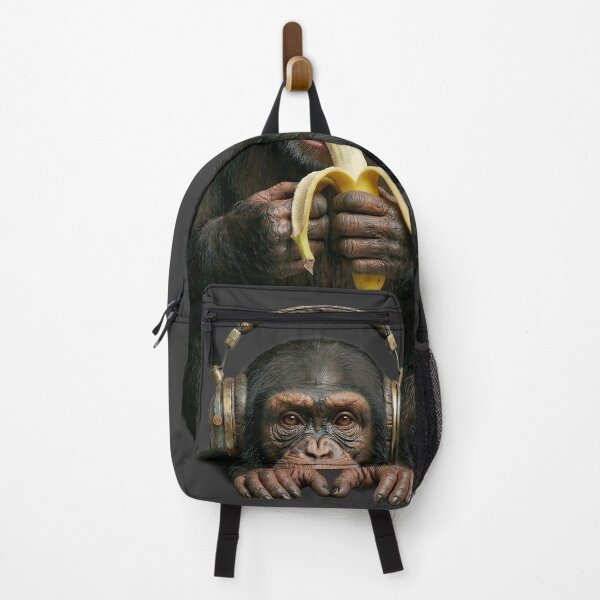 Item preview, Cybernetic Monkey Music Hybrid Sound Design Analog Digital Banana Art designed and sold by MCVersa2026.