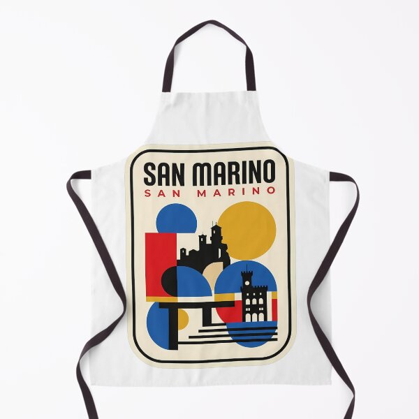 Item preview, Retro San Marino Geometric Castle Silhouette designed and sold by k3rstman1.