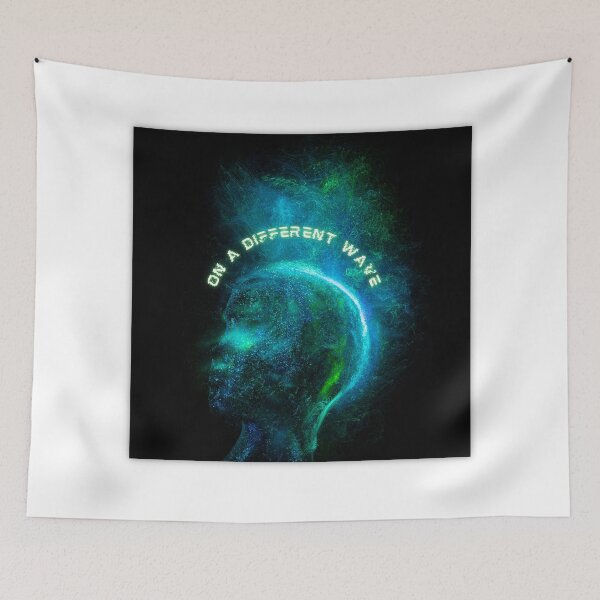 Item preview, Glowing Cosmic Wave Mind Neon Art designed and sold by A-pdo.