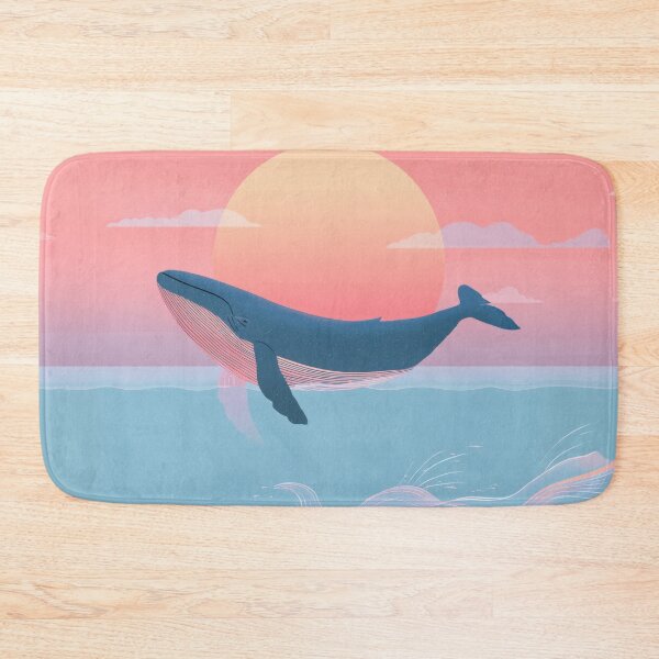 Item preview, HERO WHALE ART – Modern Home Art Print designed and sold by MarkedArtPrints.