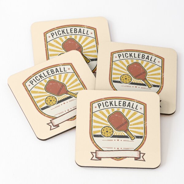 Item preview, Vintage Pickleball Badge - Retro Paddle Emblem designed and sold by Nelloo12.