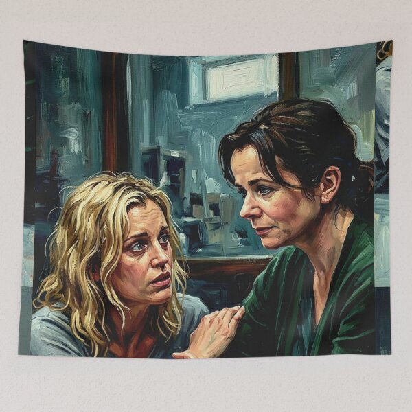 Item preview, Too Close British Crime Drama Mystery TV Series Art Poster designed and sold by Art's Diner.