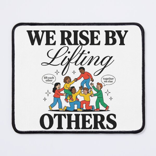 Item preview, We Rise By Lifting Others — Retro Community designed and sold by PlushFutura.
