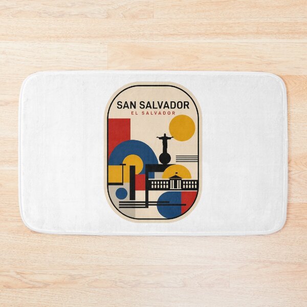 Item preview, San Salvador El Salvador Retro Geometric Landmark designed and sold by k3rstman1.