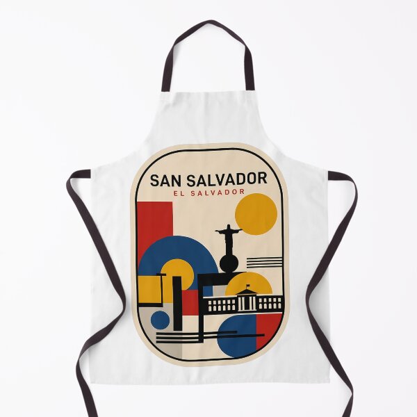 Item preview, San Salvador El Salvador Retro Geometric Landmark designed and sold by k3rstman1.