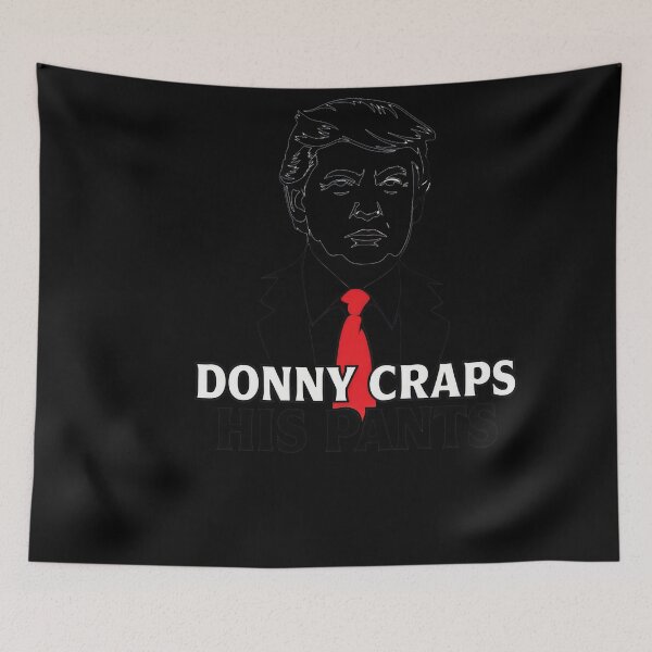 Item preview, Donny Craps His Pants Funny Trump Parody Shirt | Viral Political Humor designed and sold by DyfunctionalTee.