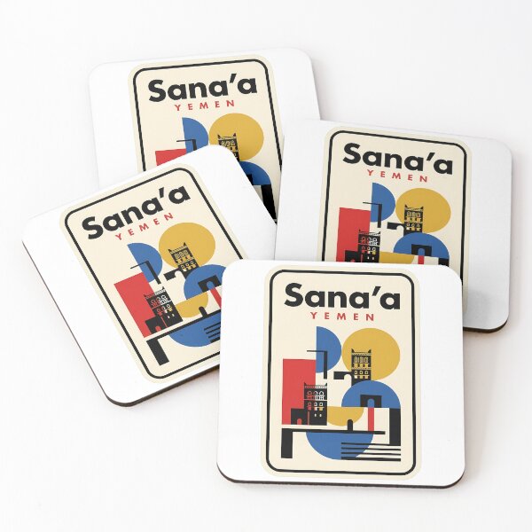Item preview, Sana'a Yemen Modern Geometric Architecture Mid-Century Aesthetic designed and sold by k3rstman1.