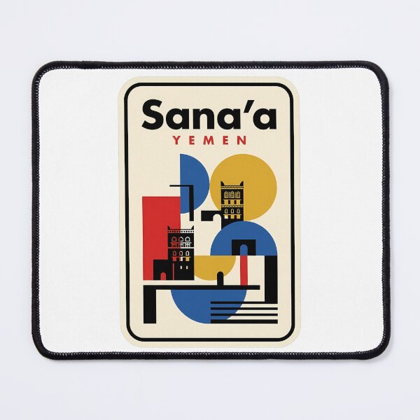 Item preview, Sana'a Yemen Modern Geometric Architecture Mid-Century Aesthetic designed and sold by k3rstman1.