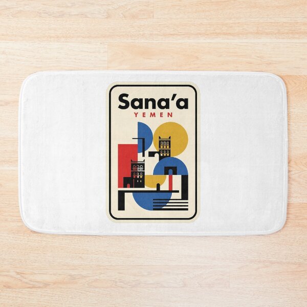 Item preview, Sana'a Yemen Modern Geometric Architecture Mid-Century Aesthetic designed and sold by k3rstman1.