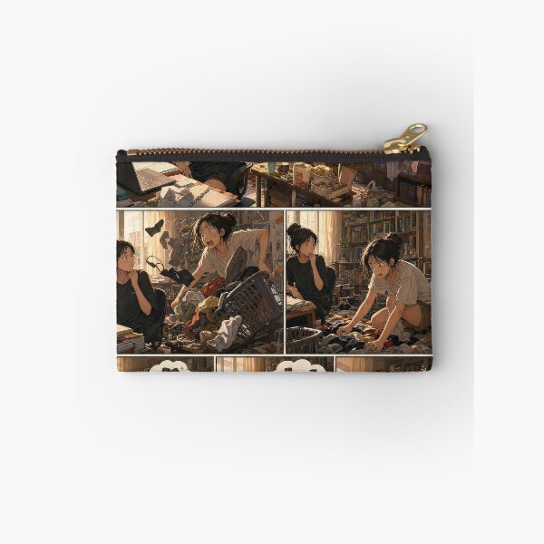 Item preview, Student Life Cozy Reading Room Comic Print designed and sold by Grafititee.