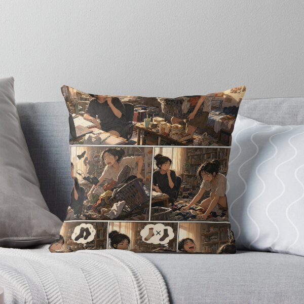Item preview, Student Life Cozy Reading Room Comic Print designed and sold by Grafititee.