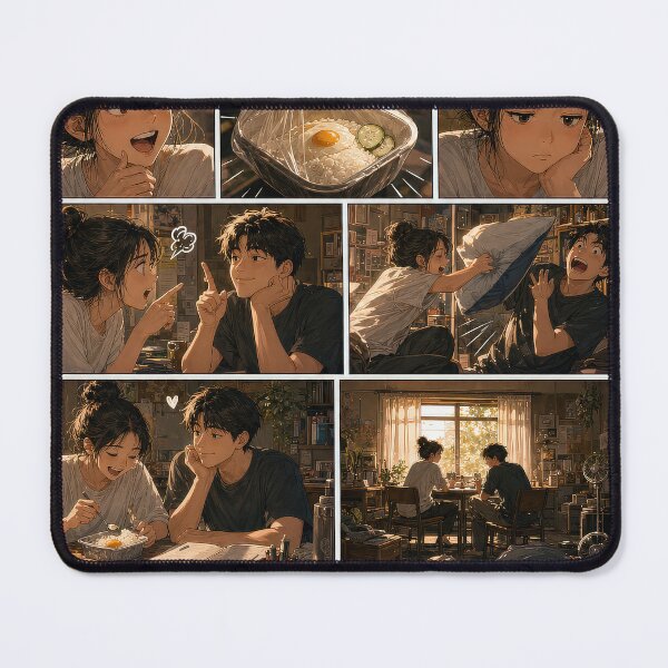 Item preview, Student Life Cozy Reading Room Comic Print designed and sold by Grafititee.