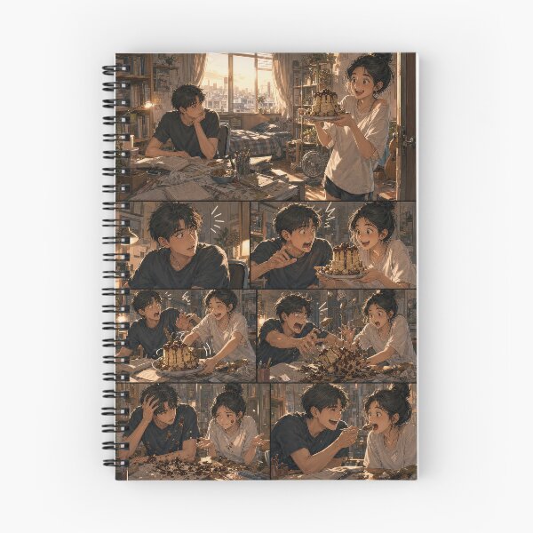 Item preview, Student Life Cozy Reading Room Comic Print designed and sold by Grafititee.