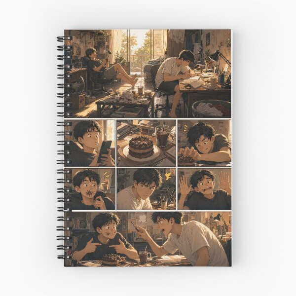 Item preview, Student Life Cozy Reading Room Comic Print designed and sold by Grafititee.
