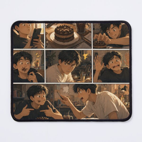 Item preview, Student Life Cozy Reading Room Comic Print designed and sold by Grafititee.