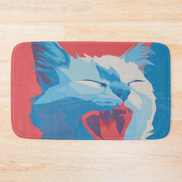 Item preview, Modern Cat Wall Art Print Contemporary Feline Home Decor designed and sold by MarkedArtPrints.