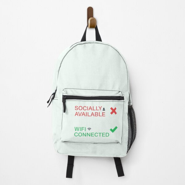 Item preview, WiFi Connected Socially Disconnected designed and sold by xmoudx.