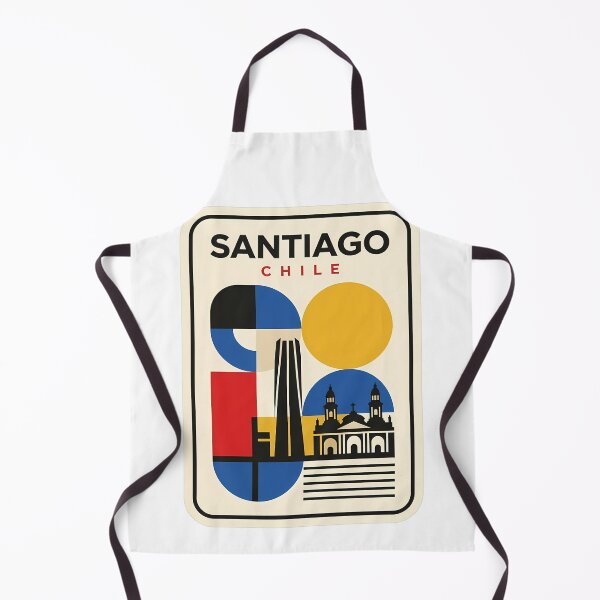 Item preview, Santiago Chile Modern Geometric Cityscape designed and sold by k3rstman1.