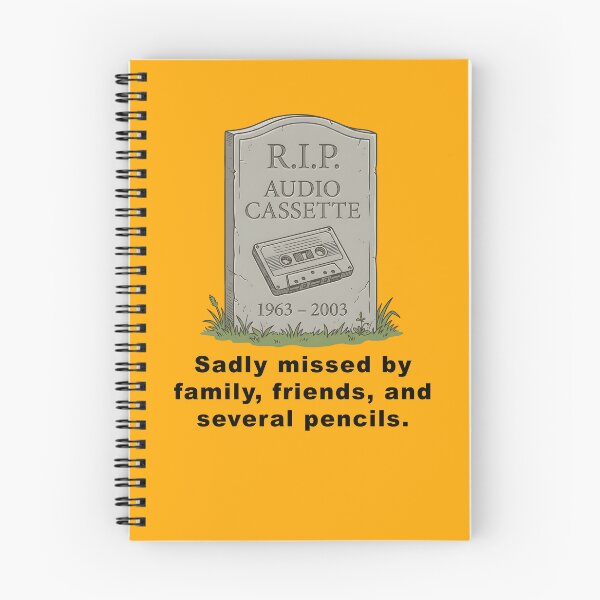 Item preview, Tombstone for audio cassette designed and sold by Skeezix-66.
