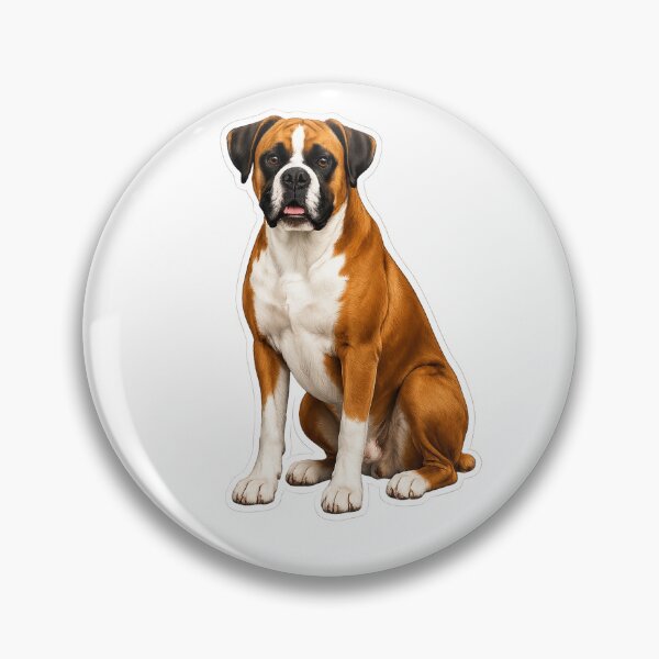 Item preview, Boxer dog designed and sold by BackgroundND.
