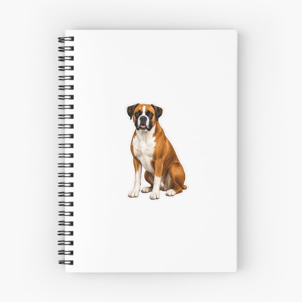 Item preview, Boxer dog designed and sold by BackgroundND.