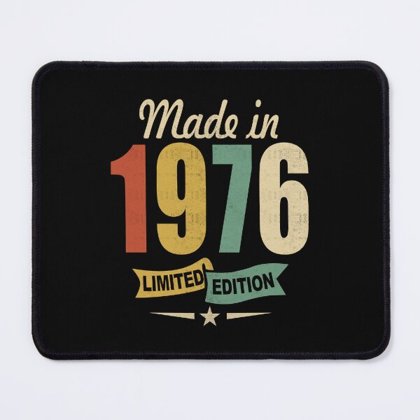 Item preview, Vintage Made in 1976, 50th Birthday Gift Distressed Design designed and sold by FernaRoje.