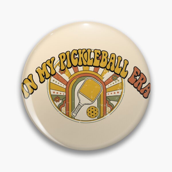Item preview, In My Pickleball Era - Retro Groovy Design designed and sold by Nelloo12.