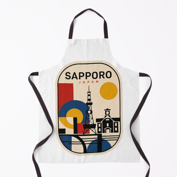 Item preview, Retro Sapporo Japan Geometric City Landmark designed and sold by k3rstman1.