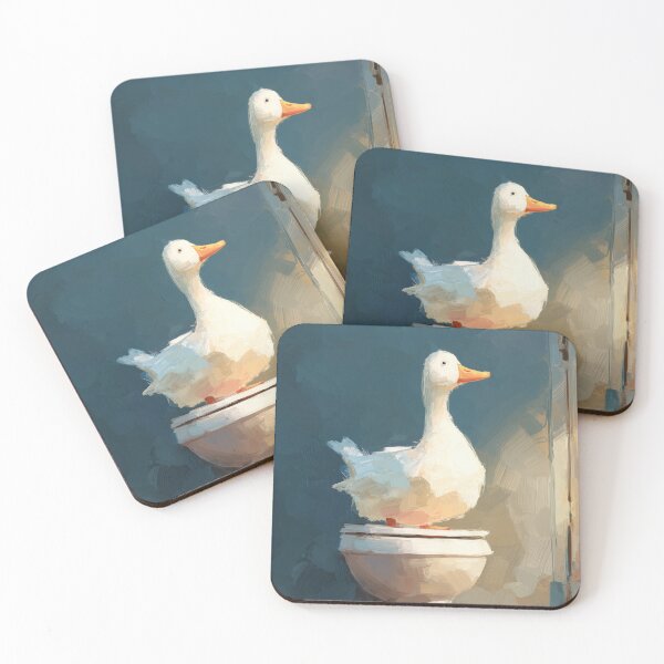 Item preview, GOOSE TIME – Modern Home Art Print designed and sold by MarkedArtPrints.