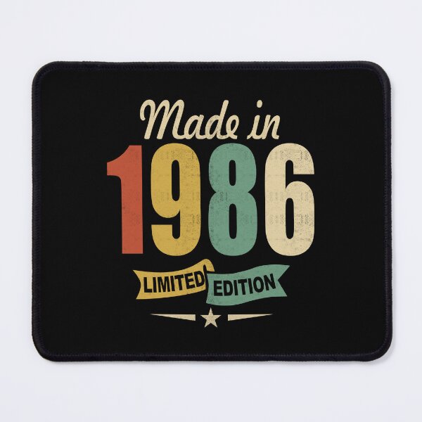 Item preview, Vintage Made in 1986, 40th Birthday Gift Distressed Design designed and sold by FernaRoje.