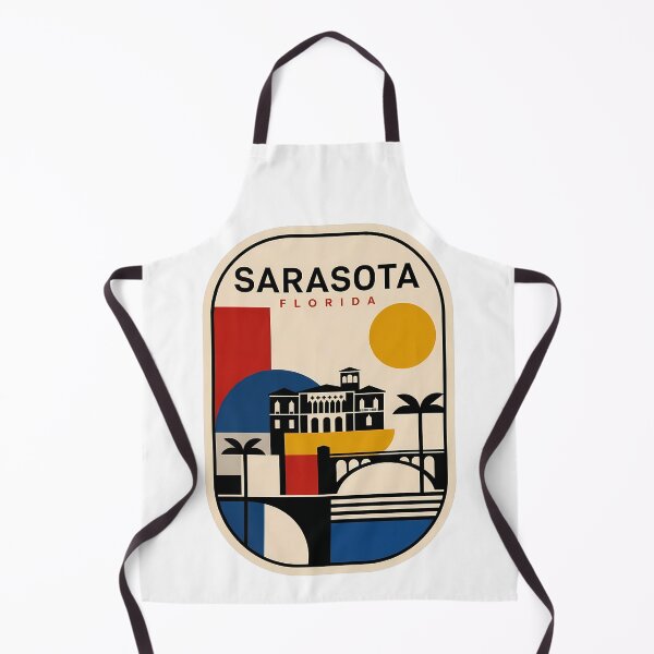 Item preview, Retro Sarasota Florida Geometric Landmark Travel Style designed and sold by k3rstman1.