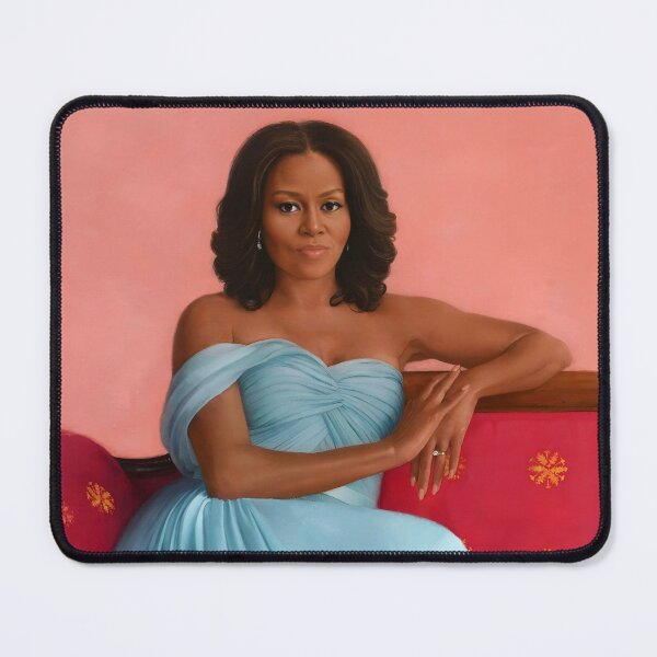 Artikelvorschau, Offizielles Porträt von Michelle Obama im Weißen Haus entworfen und verkauft von CMooreWorx.