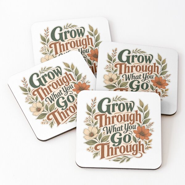 Item preview, Grow Through What You Go Through - Empowering Nature Tee designed and sold by Ahmed Nedji.