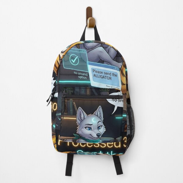 Item preview, Funny AI Tiger Cub Autocorrect — Please Send The Alligator — NeoTigLuna designed and sold by NeoTigLuna.
