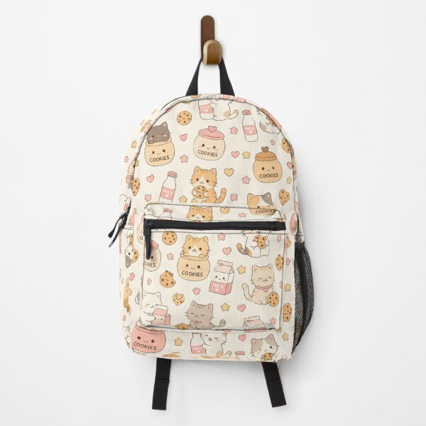 Item preview, Kawaii Cozy Cat Cookie Jar Pattern designed and sold by Soft Berry Studio.