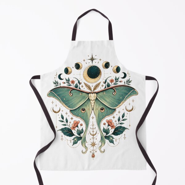 Item preview, Mystical Luna Moth Moon Phases designed and sold by plam50.