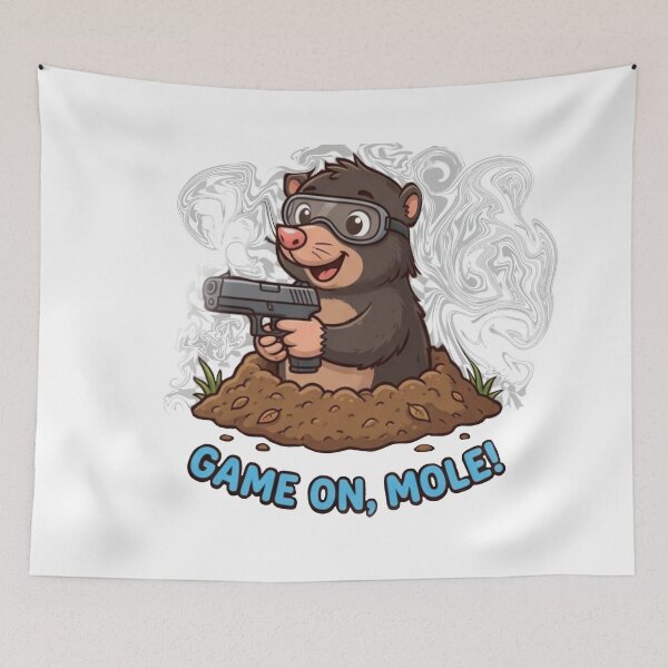 Item preview, Game on, mole.2 designed and sold by SpecialNothing.