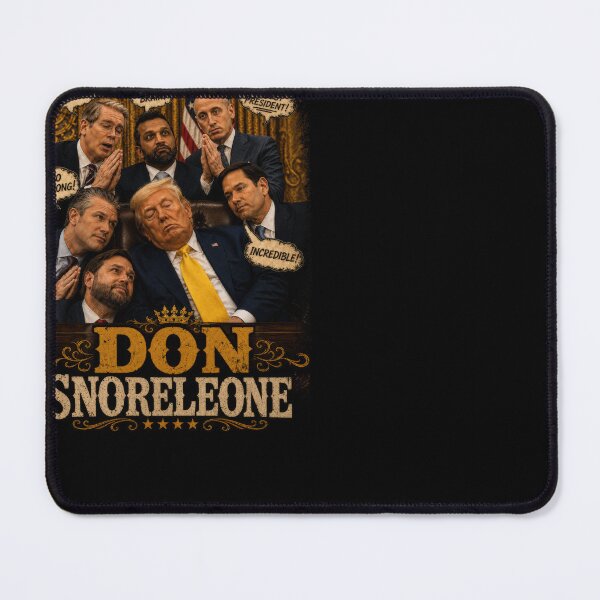 Item preview, Don Snoreleone Shirt, Funny Trump Parody T-Shirt, Political Satire Meme Tee, Don Snoreleone Sleeping President Graphic Tee, Viral Political Humor Gift designed and sold by DyfunctionalTee.