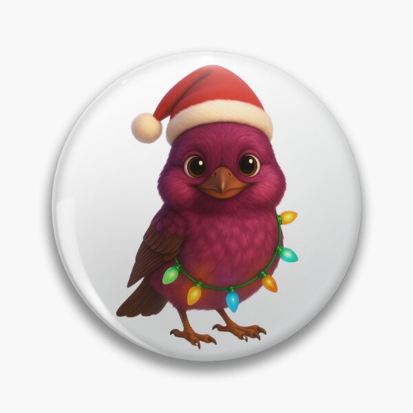 Item preview, Christmas Purple Finch designed and sold by Sillytoe.